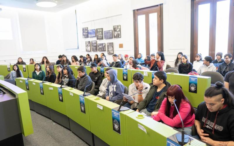 El Parlamento Juvenil llegó al Concejo Deliberante