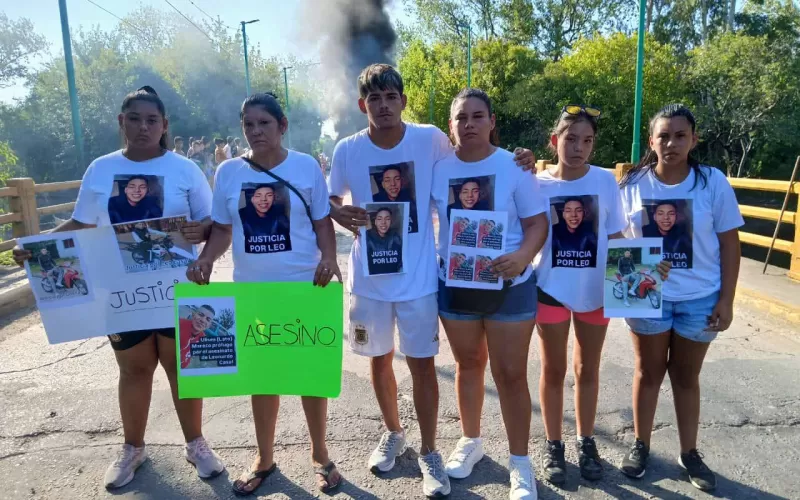 Manifestación en Punta Lara para pedir justicia por Casal