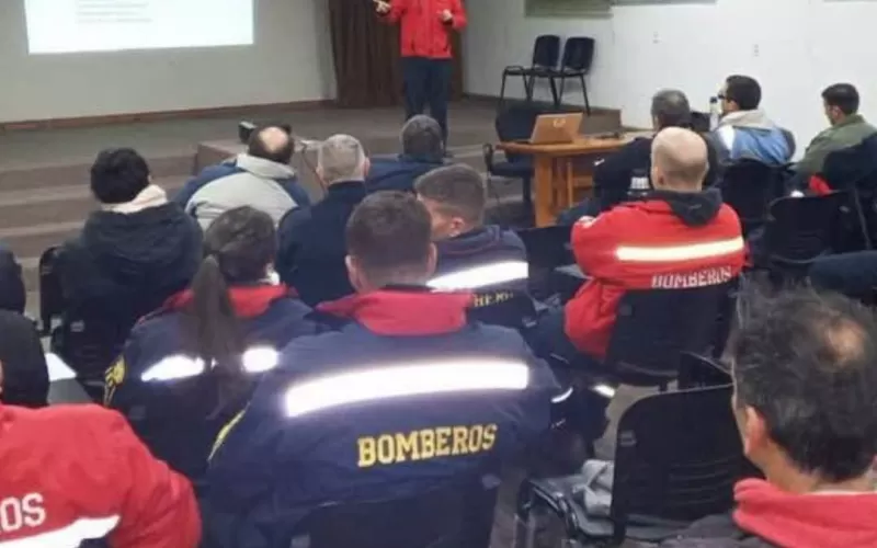 Bomberos realizaron una importante capacitaci&oacute;n