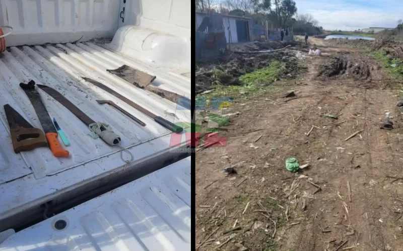 Intento de usurpación en Ensenada: detienen a 10 personas cerca del terraplén
