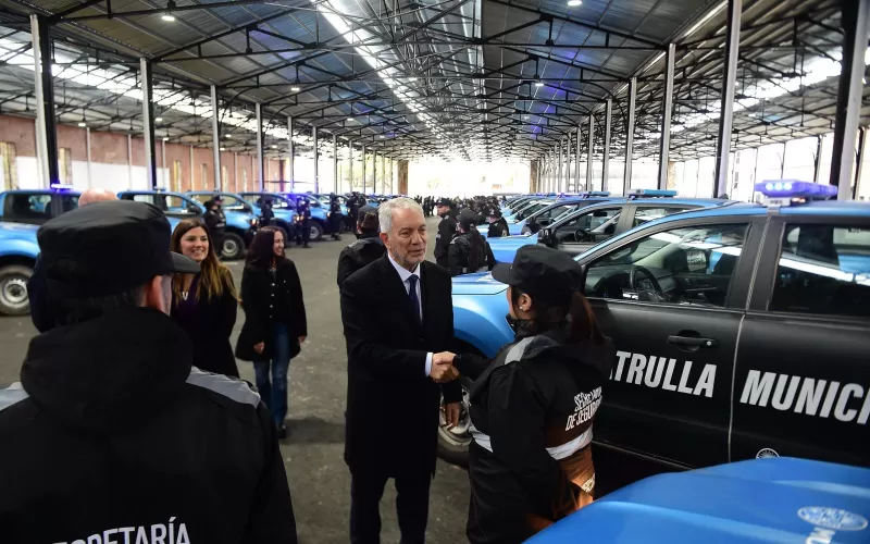 Alak sumó 80 agentes a la Guardia Urbana para reforzar la seguridad en La Plata