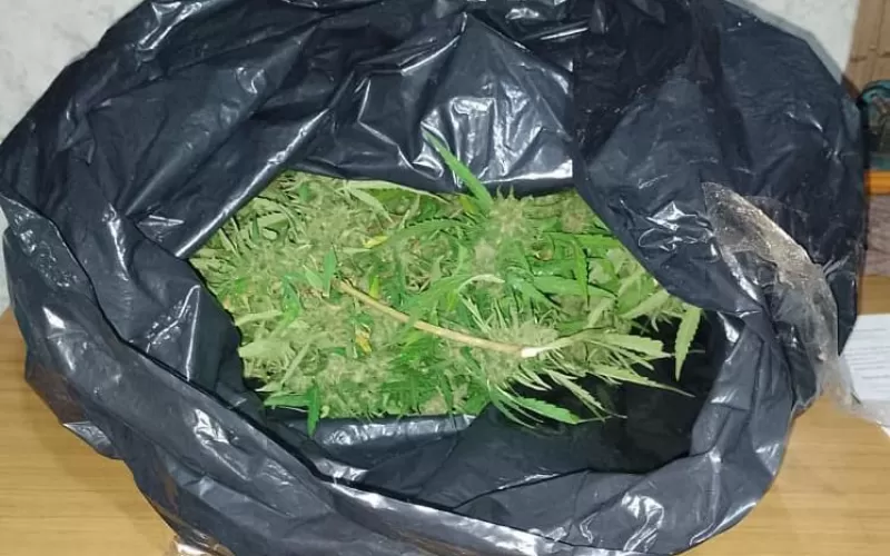 "La bolsa del misterio: llevaba más de un kilo de marihuana y actuó peor que un mago novato"