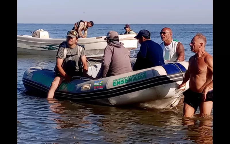 Rescate en Ensenada: siete pescadores hab&iacute;an quedado varados en Punta Lara