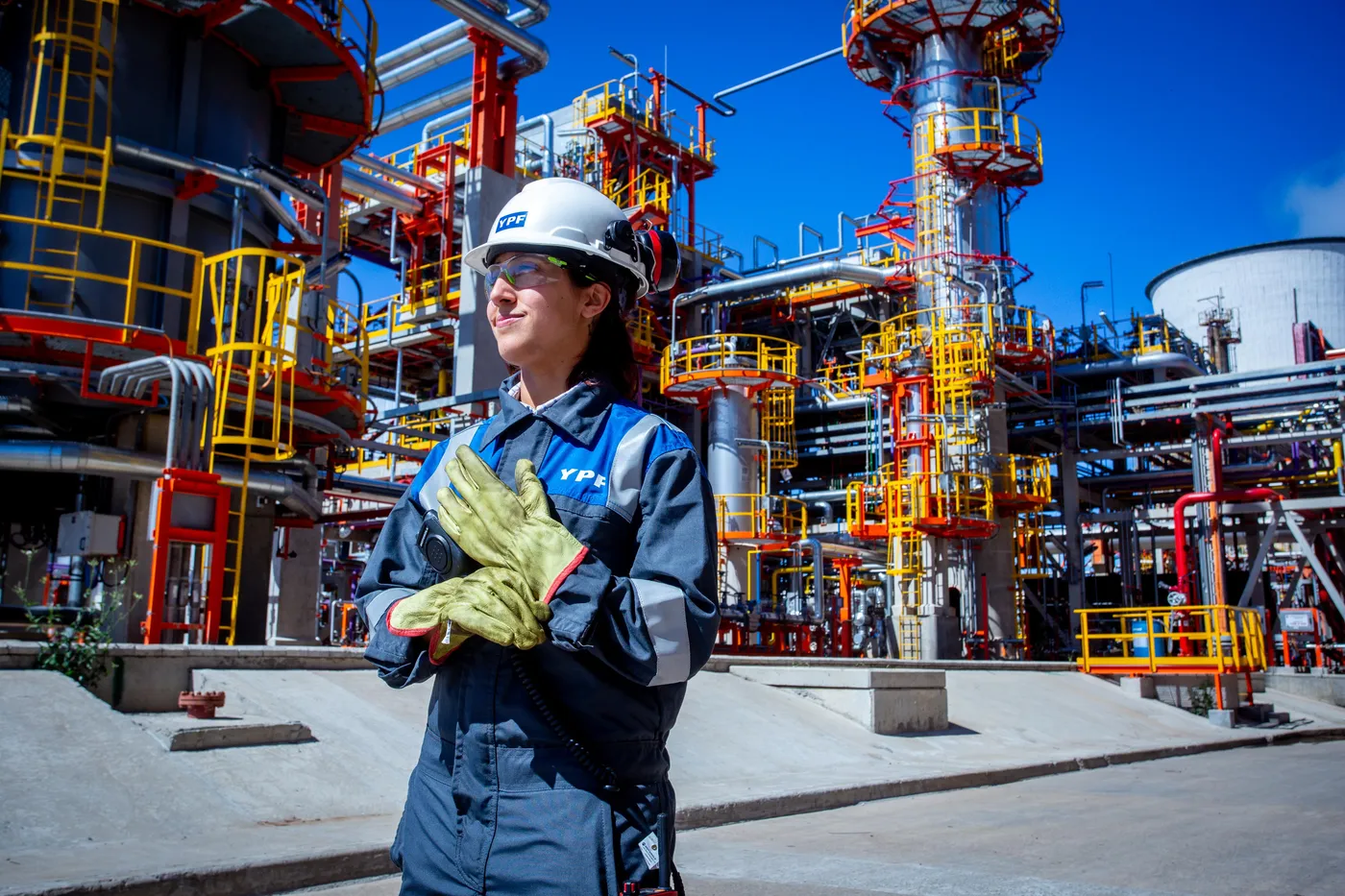 Julia Oneto, ingeniera premiada de YPF Ensenada