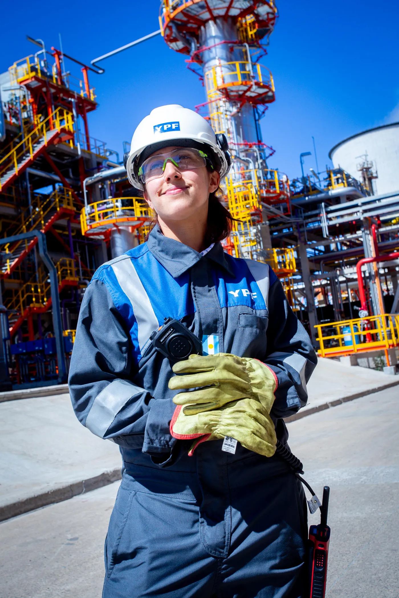 Julia Oneto, ingeniera premiada de YPF Ensenada